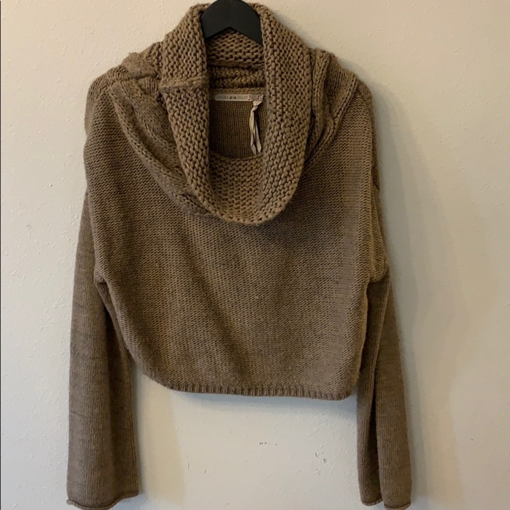 Chelsea and Violet swoop sweater